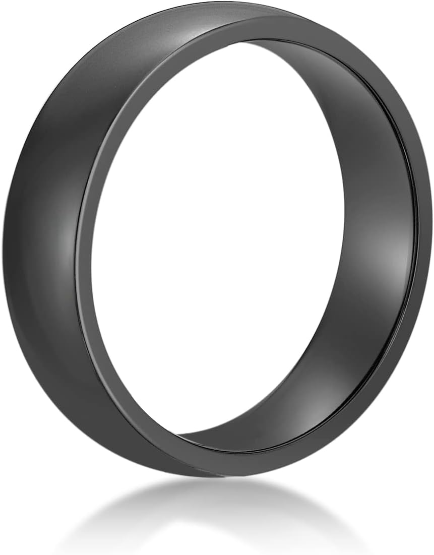 Black Zirconium Wedding Bands: The Oxide-Layer Science Behind That Deep Matte Black